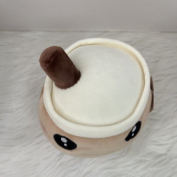 NEW Bubble Tea Plush 24cm Tan Brown Stuffed Animal House of Good Fortune - Picture 2 of 7